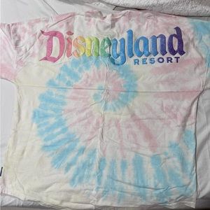 Rainbow tie dye Disneyland Spirit Jersey